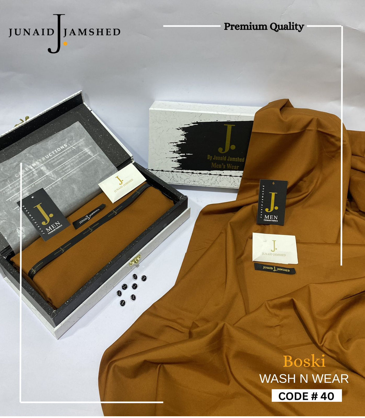 J.BOSKI WASH N WEAR SUIT